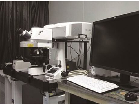 Laser scanning confocal microscope
